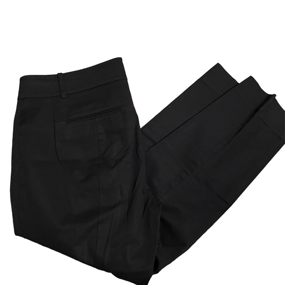 Ann Taylor Crop Ankle Pant Black Size 10 Like New